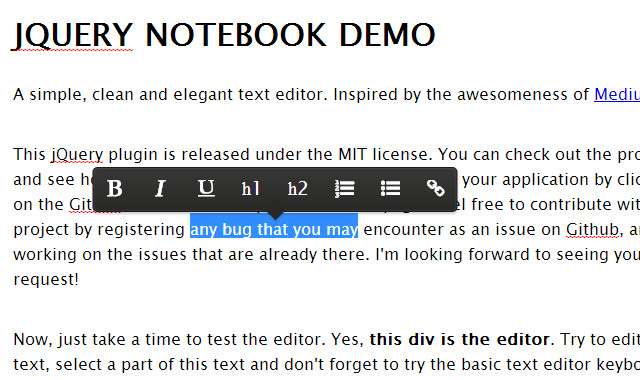 notebook.js-非常有用的jquery富文本编辑器插件