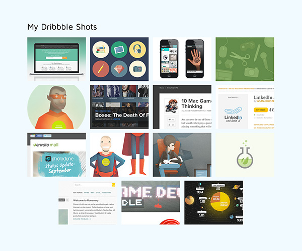 Flexboxgrid和Jribbble制作Dribbble网站的图片网格布局
