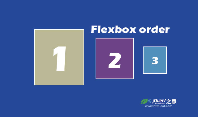 flexbox使用向导-flex元素排列顺序