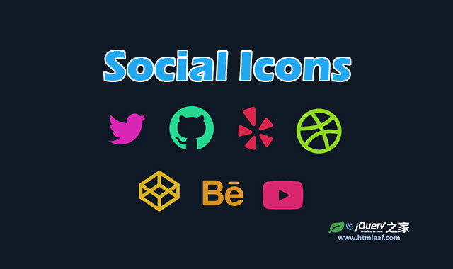 29个主流社交网站Logo SVG图标
