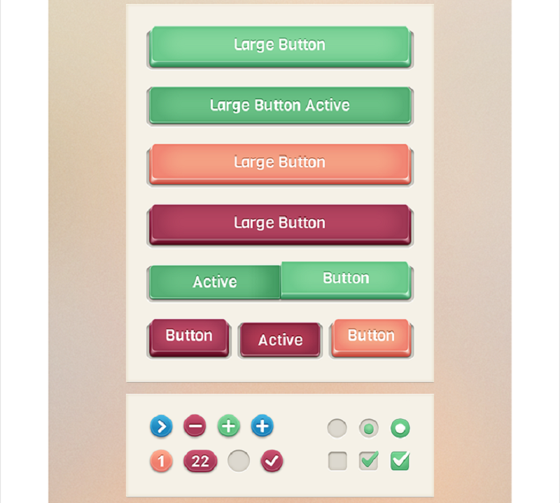 Elven iPhone App UI Kit 